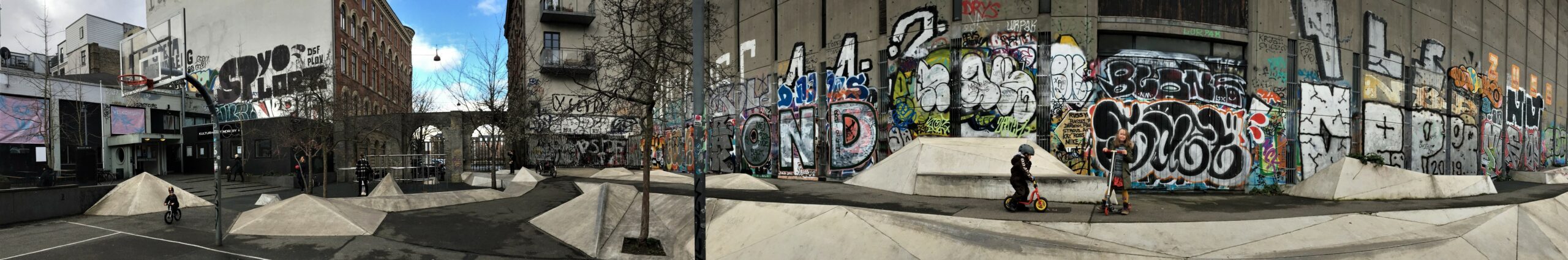 Basket court Panorama kids 2